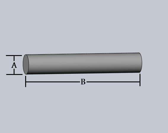 Magnetic Pin Media, Part # SS-MAGPIN 0.4x5MM