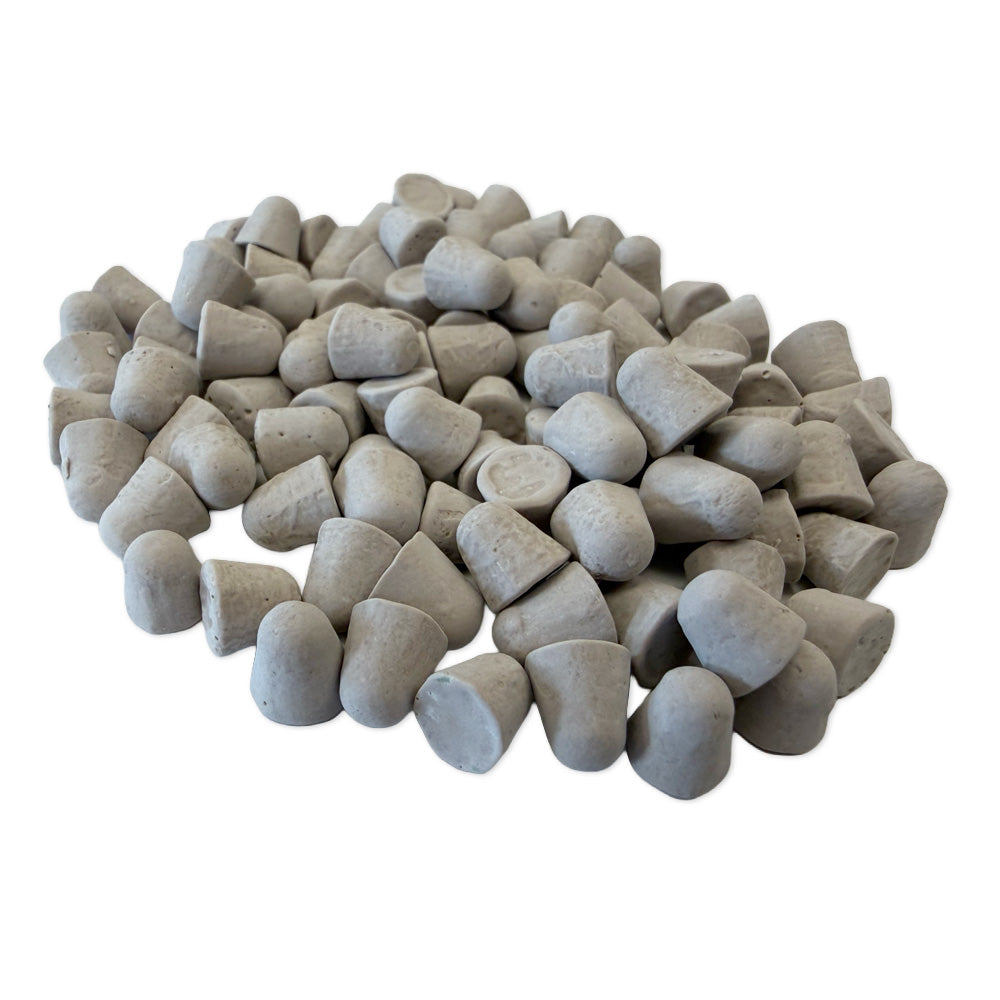 R-100- HD CN 01 Plastic/Ceramic Hybrid Media, 3/8" Cone - Small Pile