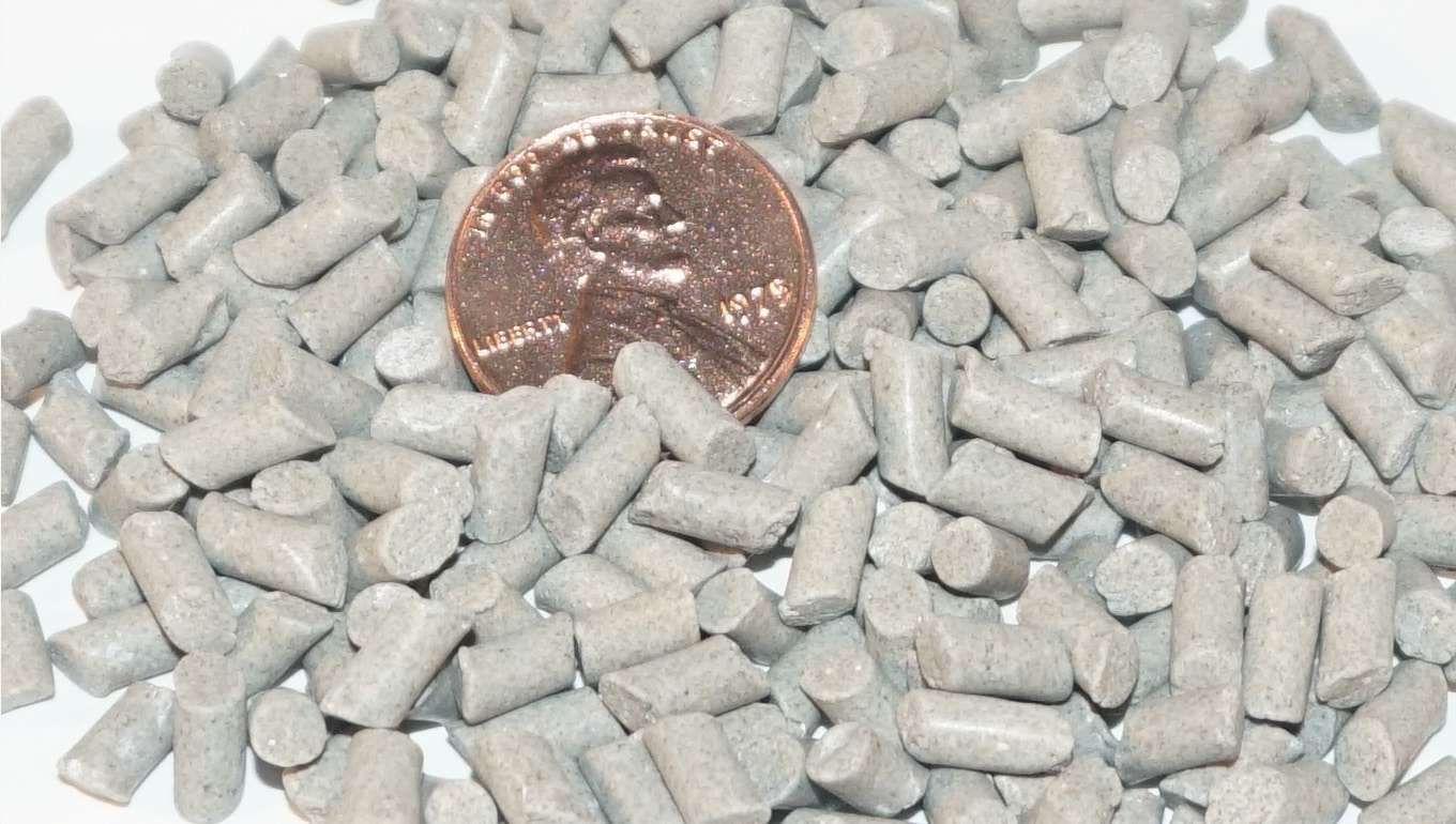 Ceramic Media, Part # C-ACC 01 B, Angle-Cut Cylinder 1/8" x 5/16"