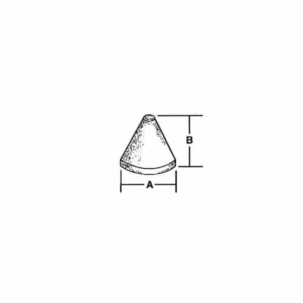 Ceramic Media – Medium Grind Cone | C-CN 01 C