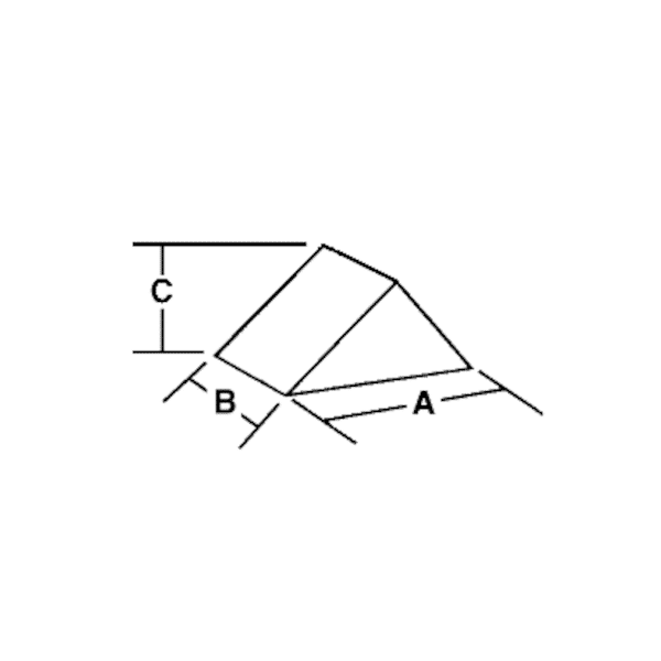 Precision Ceramic Media – Medium Grind Triangle | C-TRI 3 x 6mm C