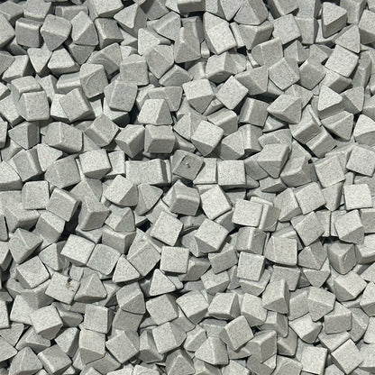 C-SCT-05-D Ceramic Media, Straight Cut Triangle 6x6mm