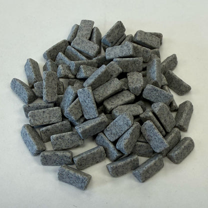 C-TRI 4x8mm C Precision Ceramic Media, Medium Grind Triangle, Part# C-TRI 4x8mm C