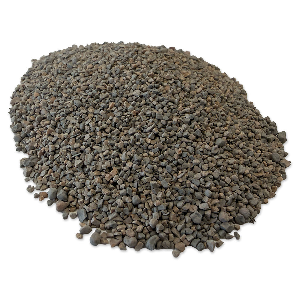 Small pile of D-WS-47 walnut shell 300 fine grain media