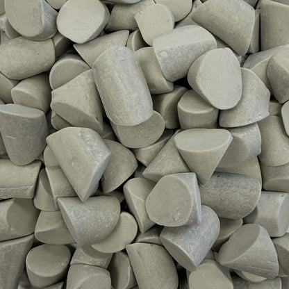 Eco-Flex™ Dry Tumbling Media – Fastest Grind Tri-Cylinder (5/8" x 7/8") | EF-0900 Tri-Cyl 01