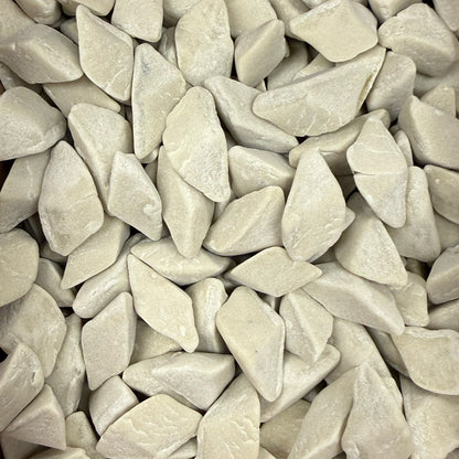 Close-up of EF-700 TRI-01 Eco-Flex™ dry tumbling media