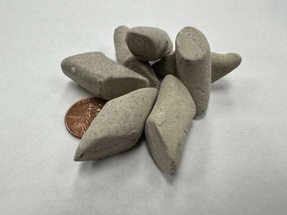 Eco-Flex™ Dry Tumbling Media – Fast Grind Angle-Cut Cylinder (1/2" x 1") | EF-0900 ACC 01