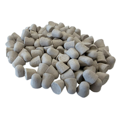 R-100- HD CN 01 Plastic/Ceramic Hybrid Media, 3/8" Cone - Small Pile