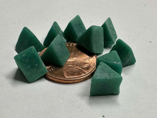 Plastic Media, Part # R-700 TRI 01, Straight Cut Triangle 3/8" x 1/4"