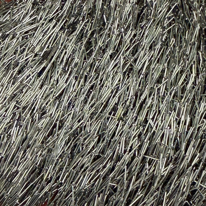 Close-up of SS-MagPin magnetic stainless steel media