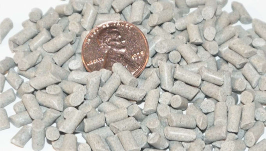 Ceramic Media, Part # C-ACC 01 B, Angle-Cut Cylinder 1/8" x 5/16"