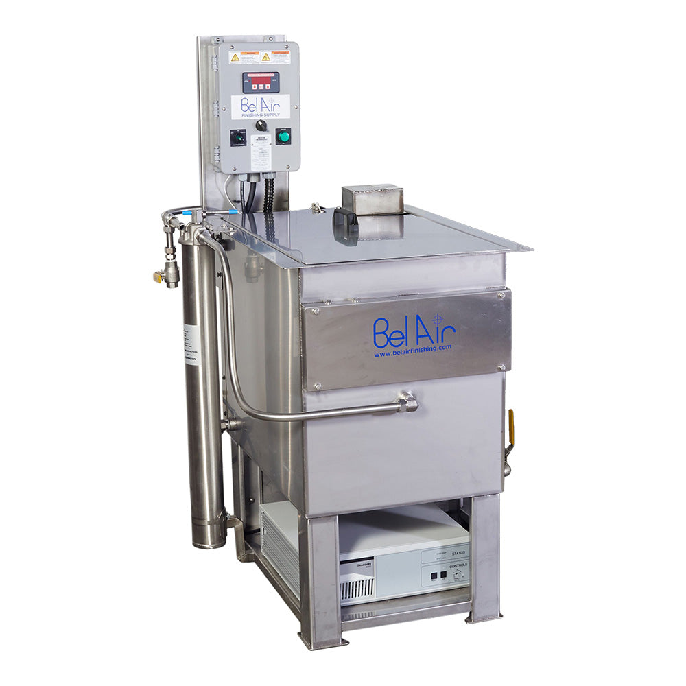 FM-CU 2024-1U ultrasonic clean tank single-tank system with filtration and control panel by Bel Air Finishing