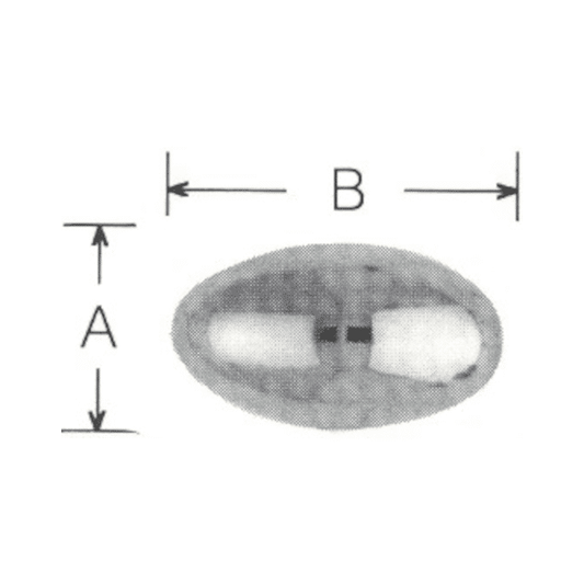 Steel/Stainless Steel Media, Part # SS-OVALBALLS 5/32