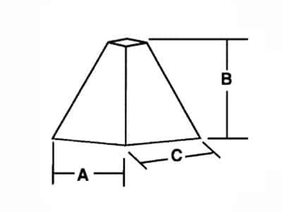 Plastic Media, Part # R-1000 HD PYR 01